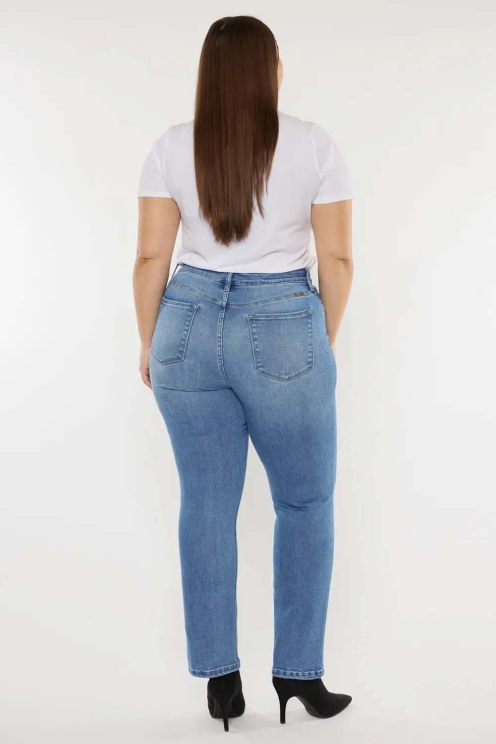 Full Size Cat's Whiskers High Waist Jeans, image 4