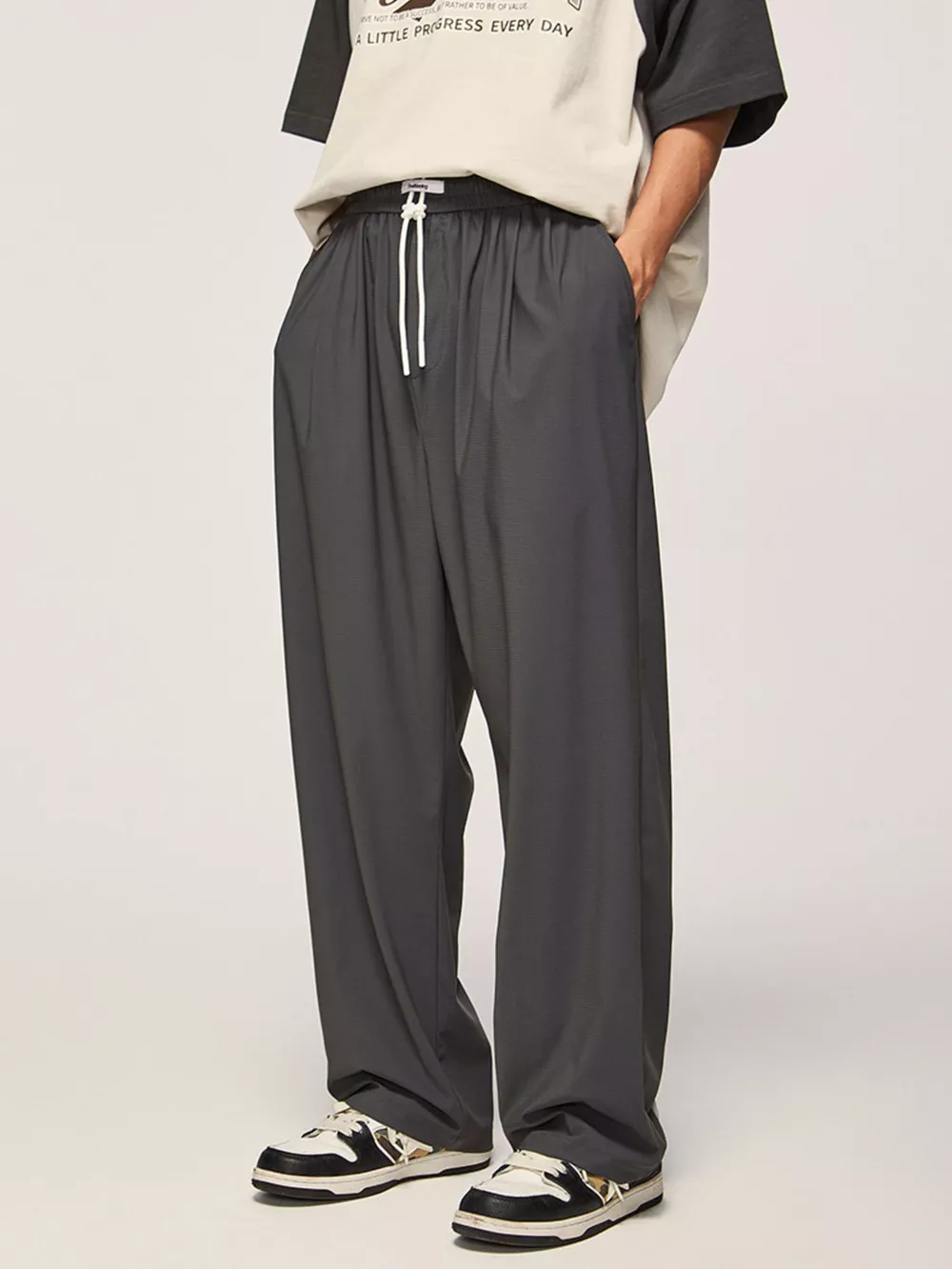 Men's Loose Fit Casual Drawstring Pants, image 4