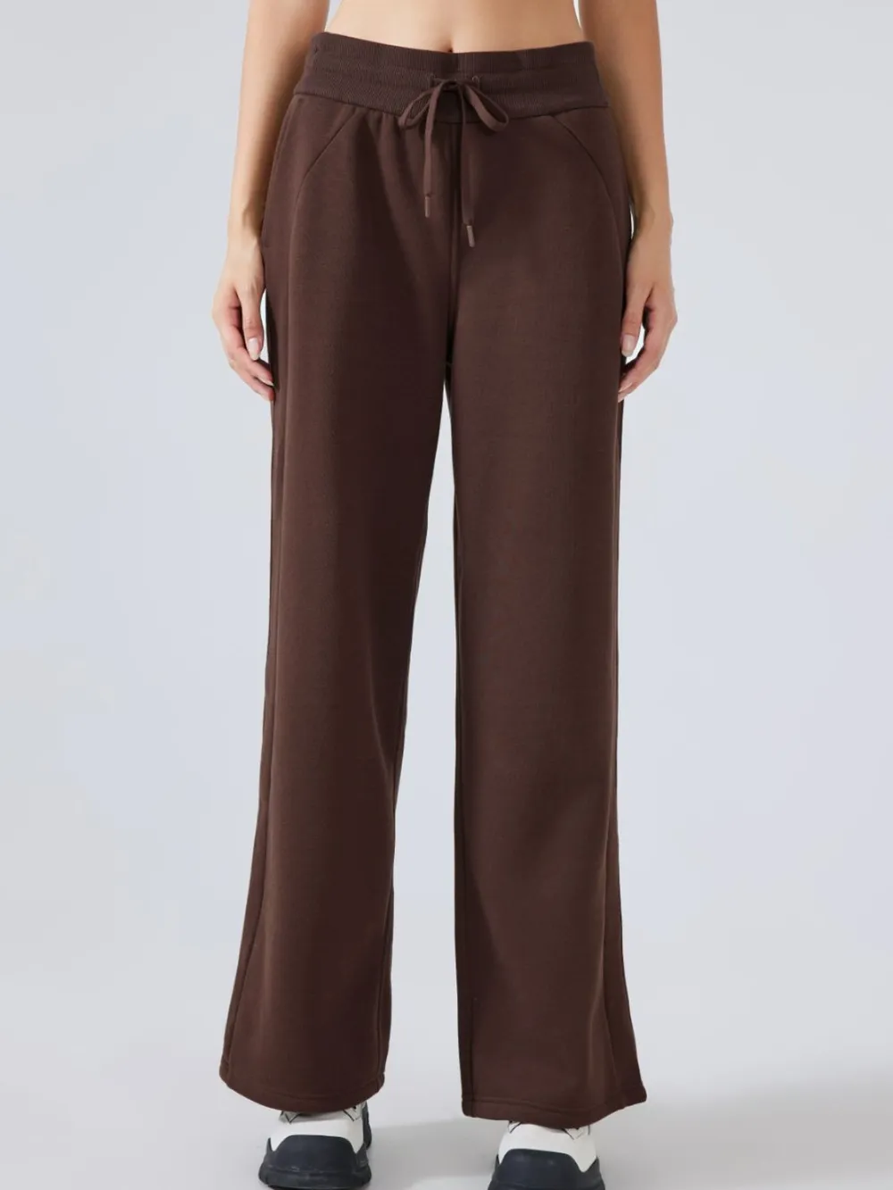 Drawstring Wide Leg Pants, image 7