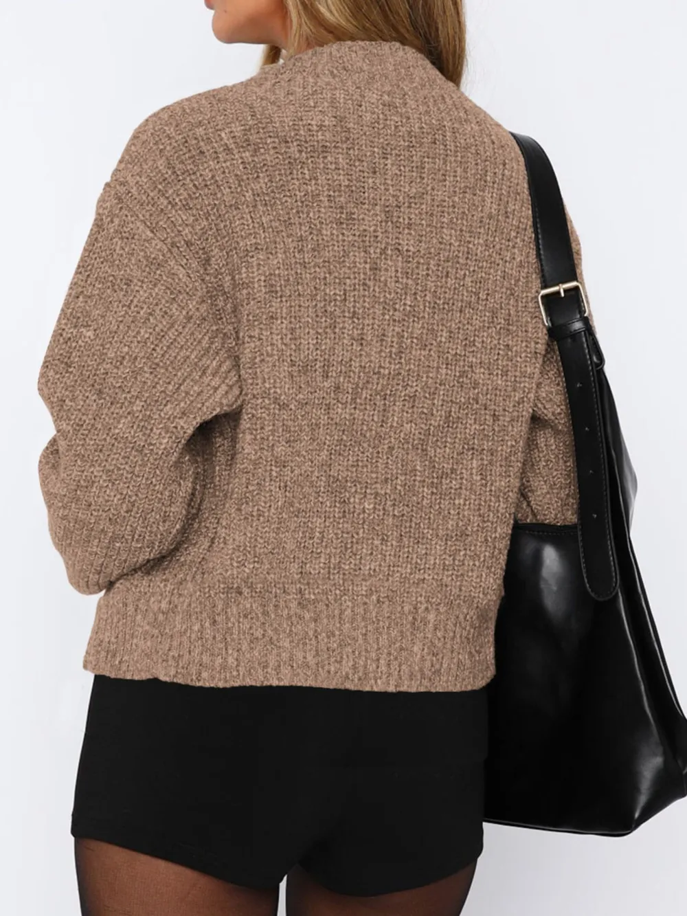 Zip Up Long Sleeve Cardigan, image 8