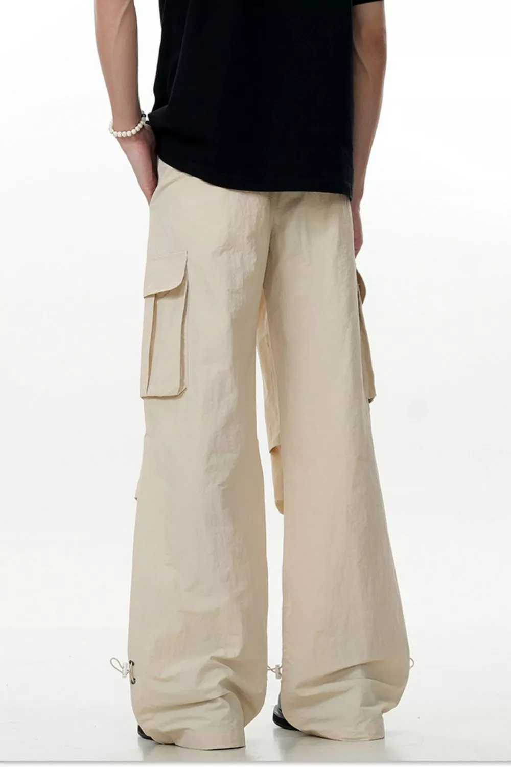Men's Loose Fit Multi-Pocket Cargo Pants, image 6