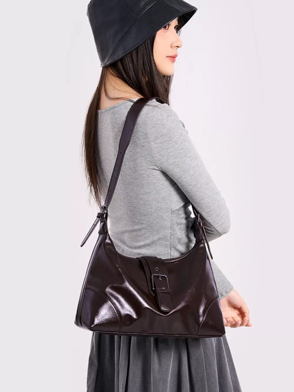 PU Leather Shoulder Bag, image 4