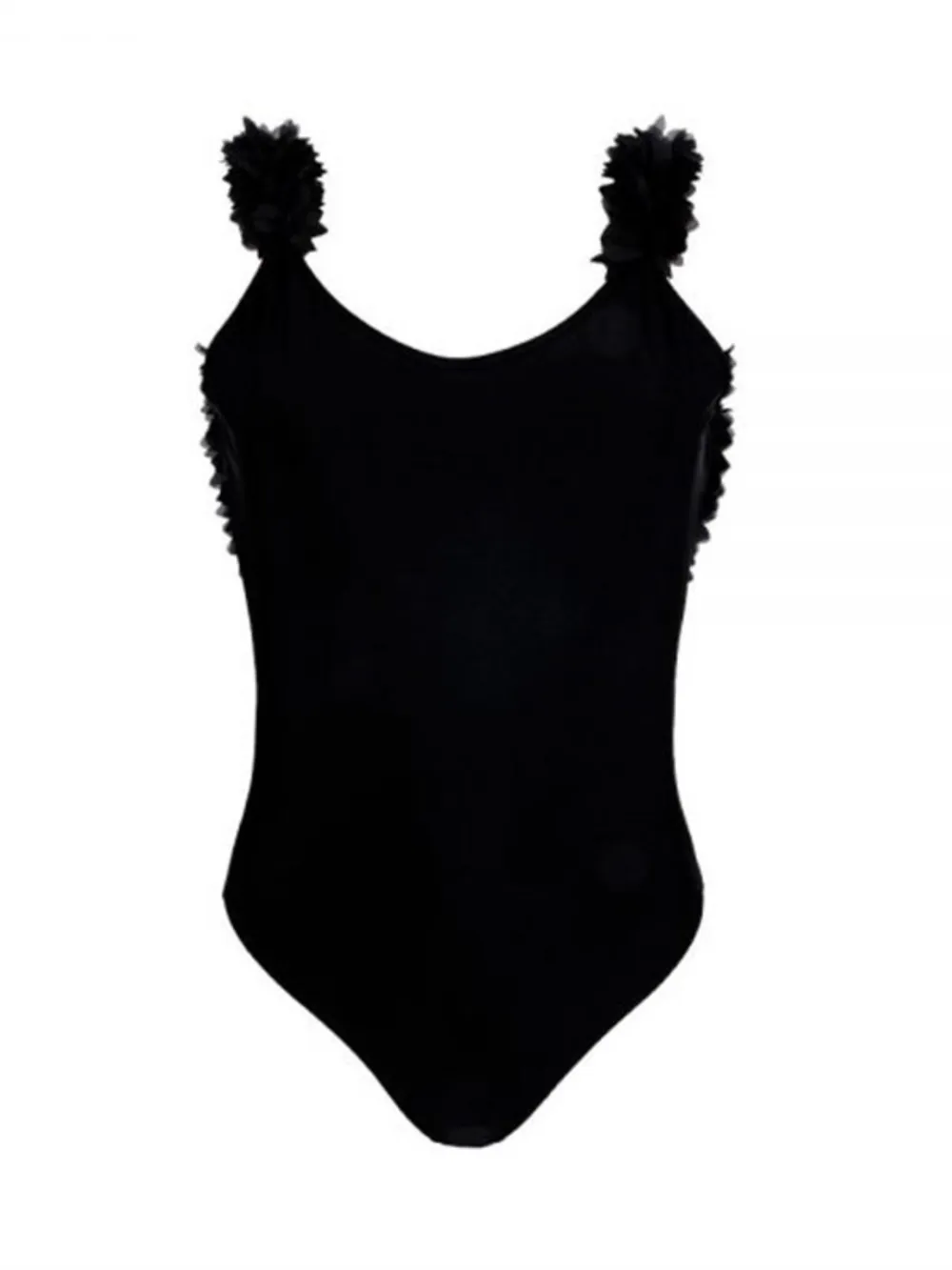 Backless Petal Strap Parent-Child Swimsuit, image 12