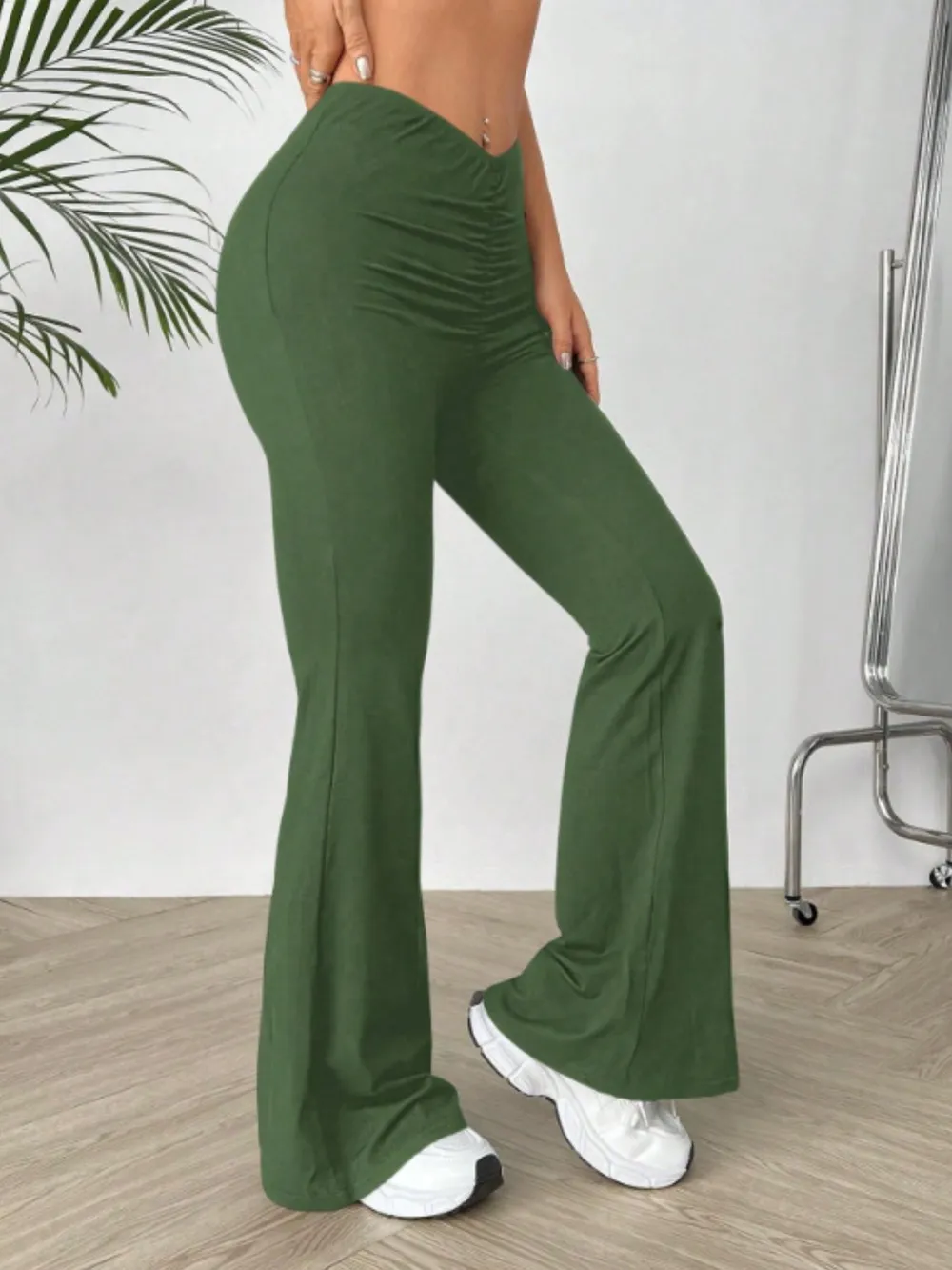 High Waisted Flare Pants, image 7