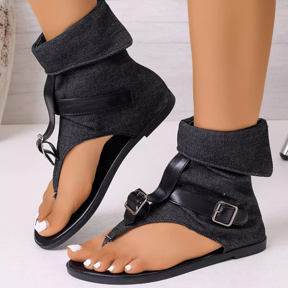 Toe Post Buckle Sandals, image 8