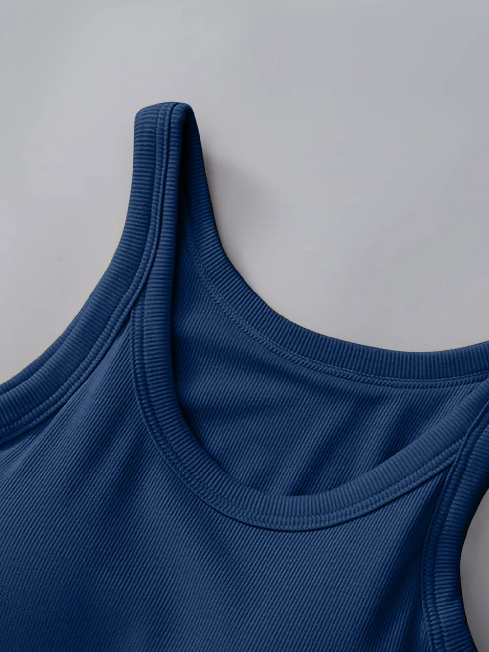 Round Neck Tank with Bra, image 12