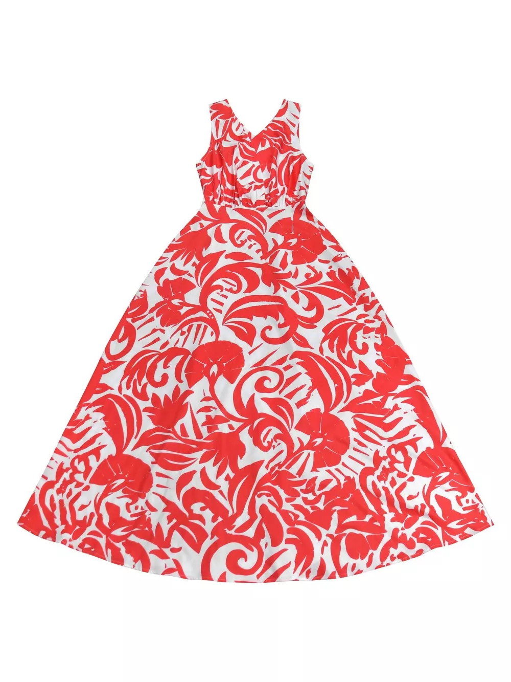 Backless Printed Sleeveless Maxi Dress, image 7