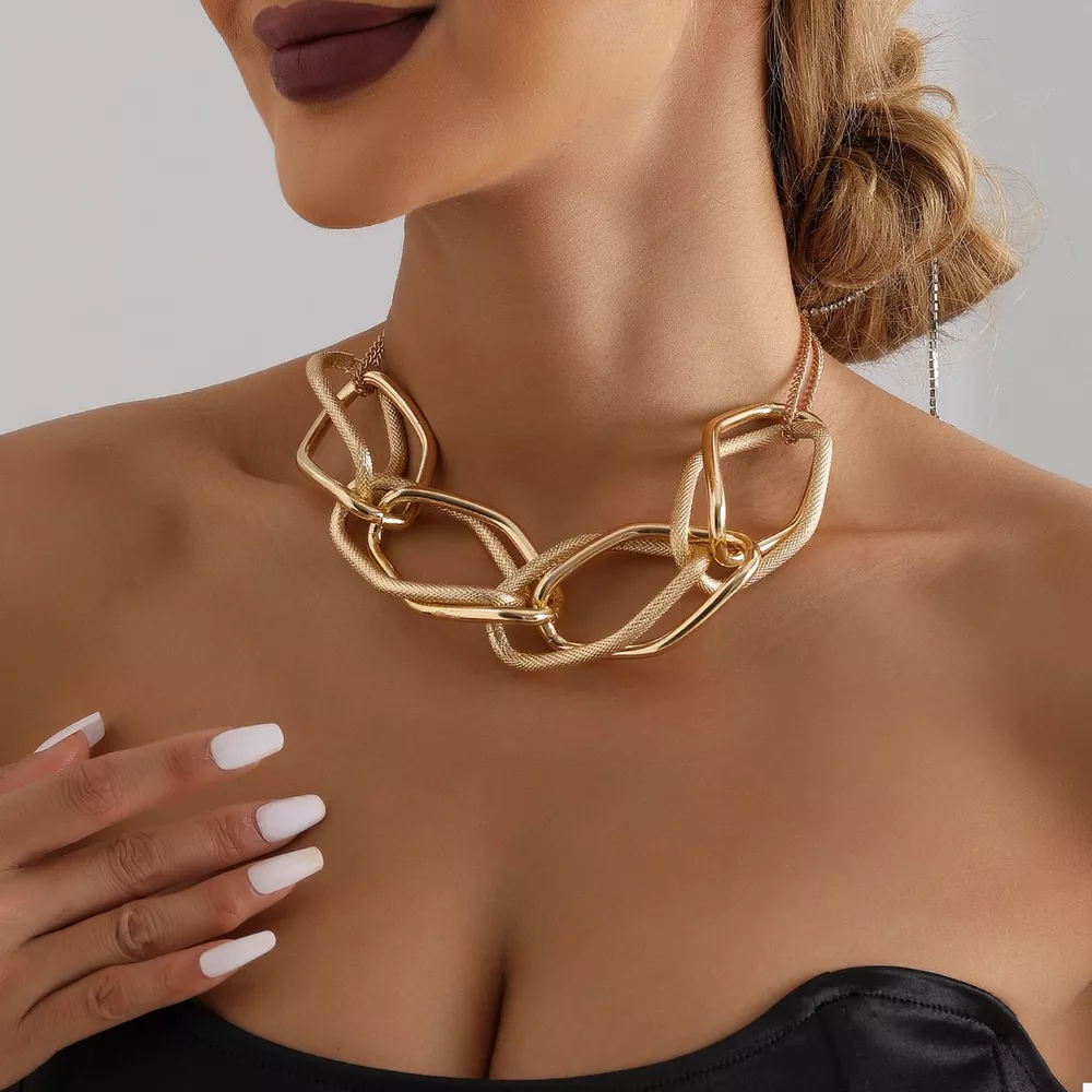 18K Gold-Plated Chain Necklace, image 6