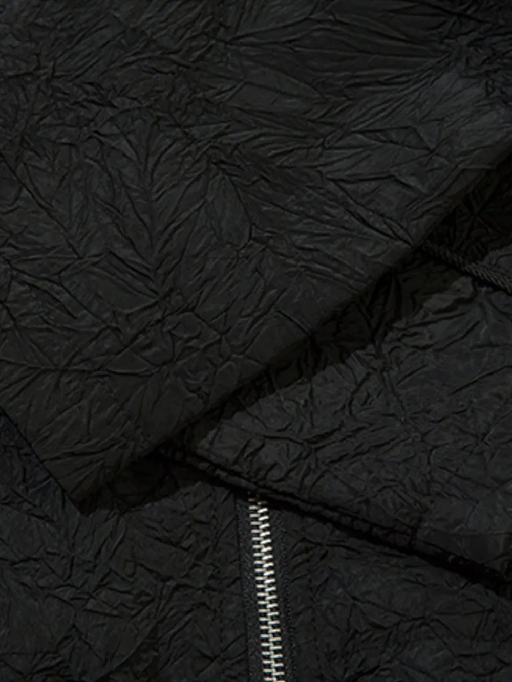 Textured Bomber Collared Neck Zip Up Jacket, image 6