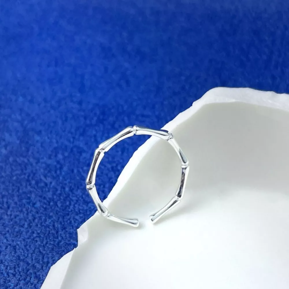 925 Sterling Silver Branch Open Ring, image 3