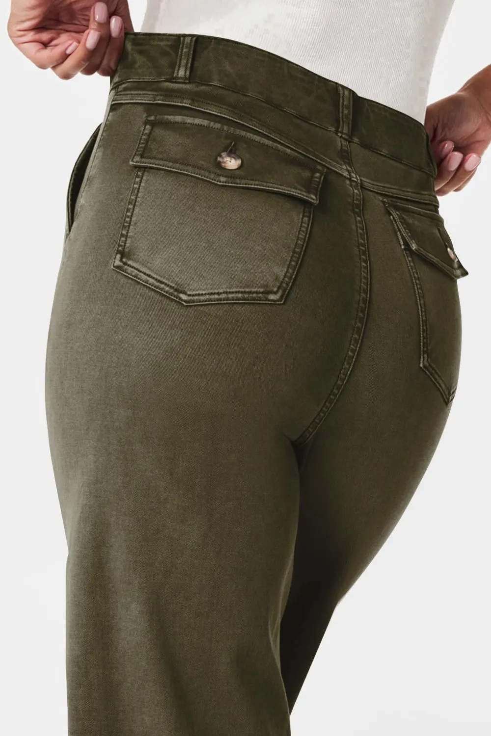 High Waist Jeans with Pockets, image 35