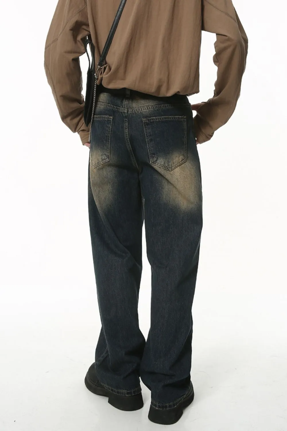Mid Rise Jeans with Pockets, image 4