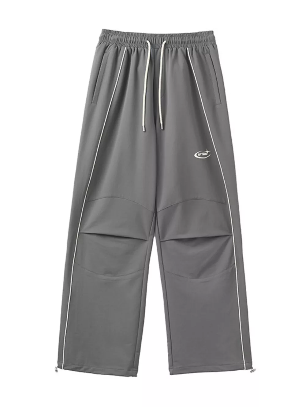 Men's Drawstring Wide Leg Pants, image 8