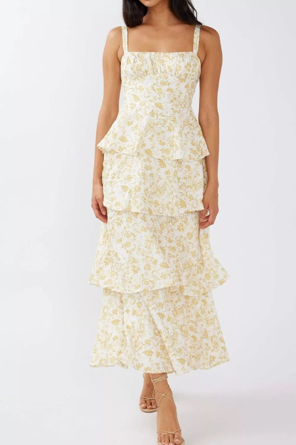 Floral Layered Maxi Dress, image 17