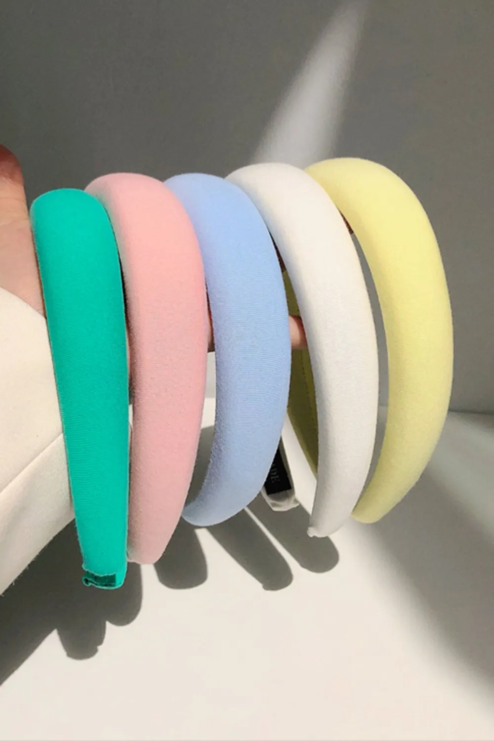 Solid Polyester Wide Headband, image 3