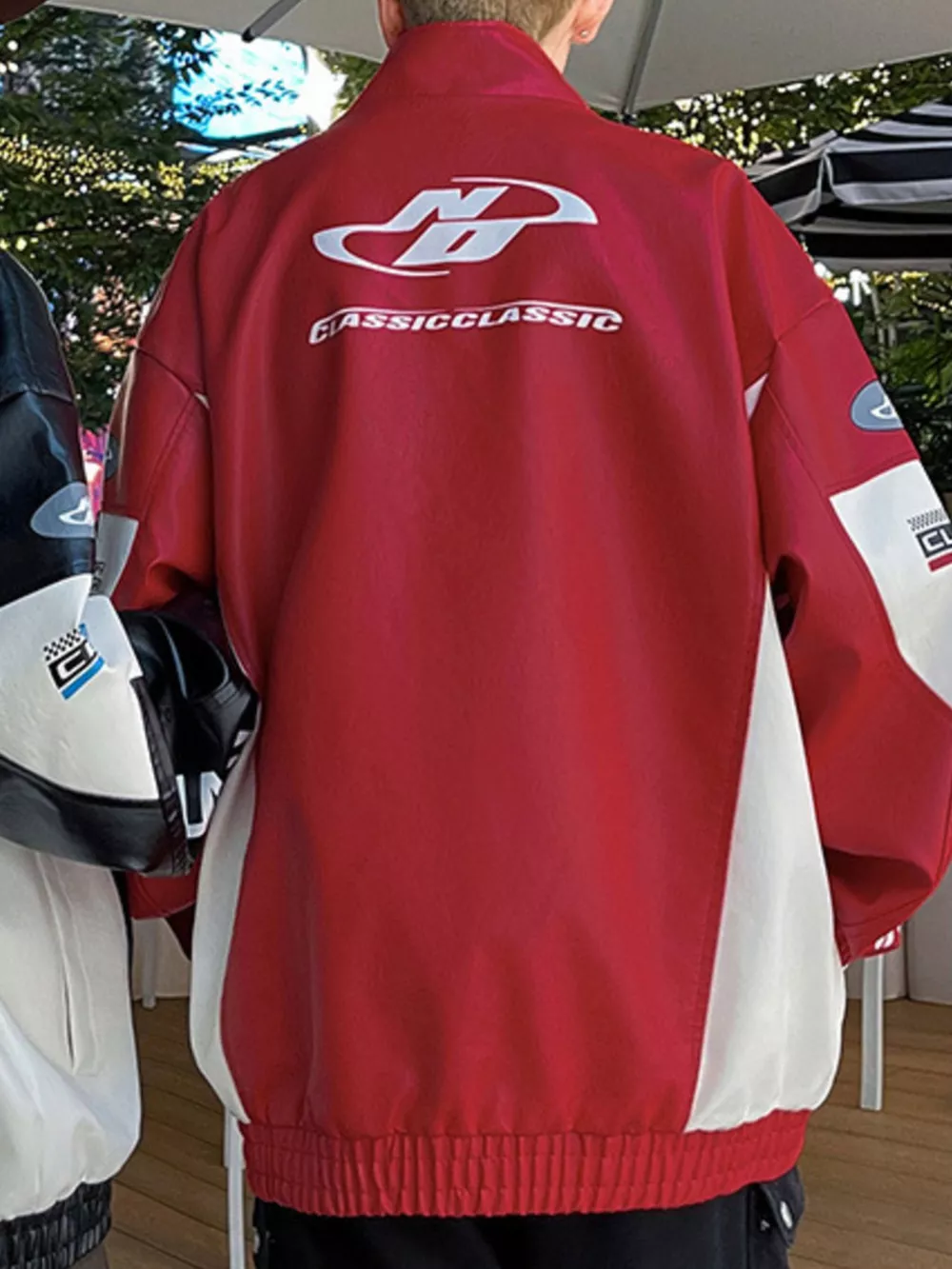 Men's Plus Size Zip Up Long Sleeve Jacket, image 3