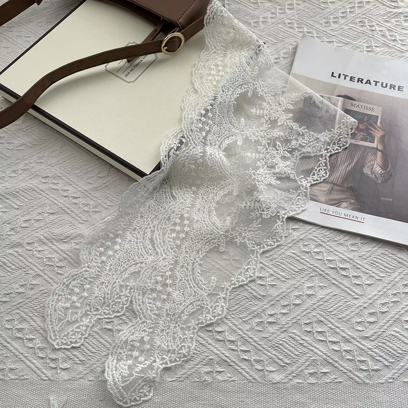Elegant Lace Sheer Scarf, image 6