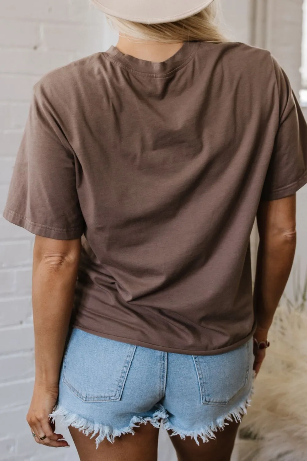 Graphic Crew Neck Western Short Sleeve Tee, image 6