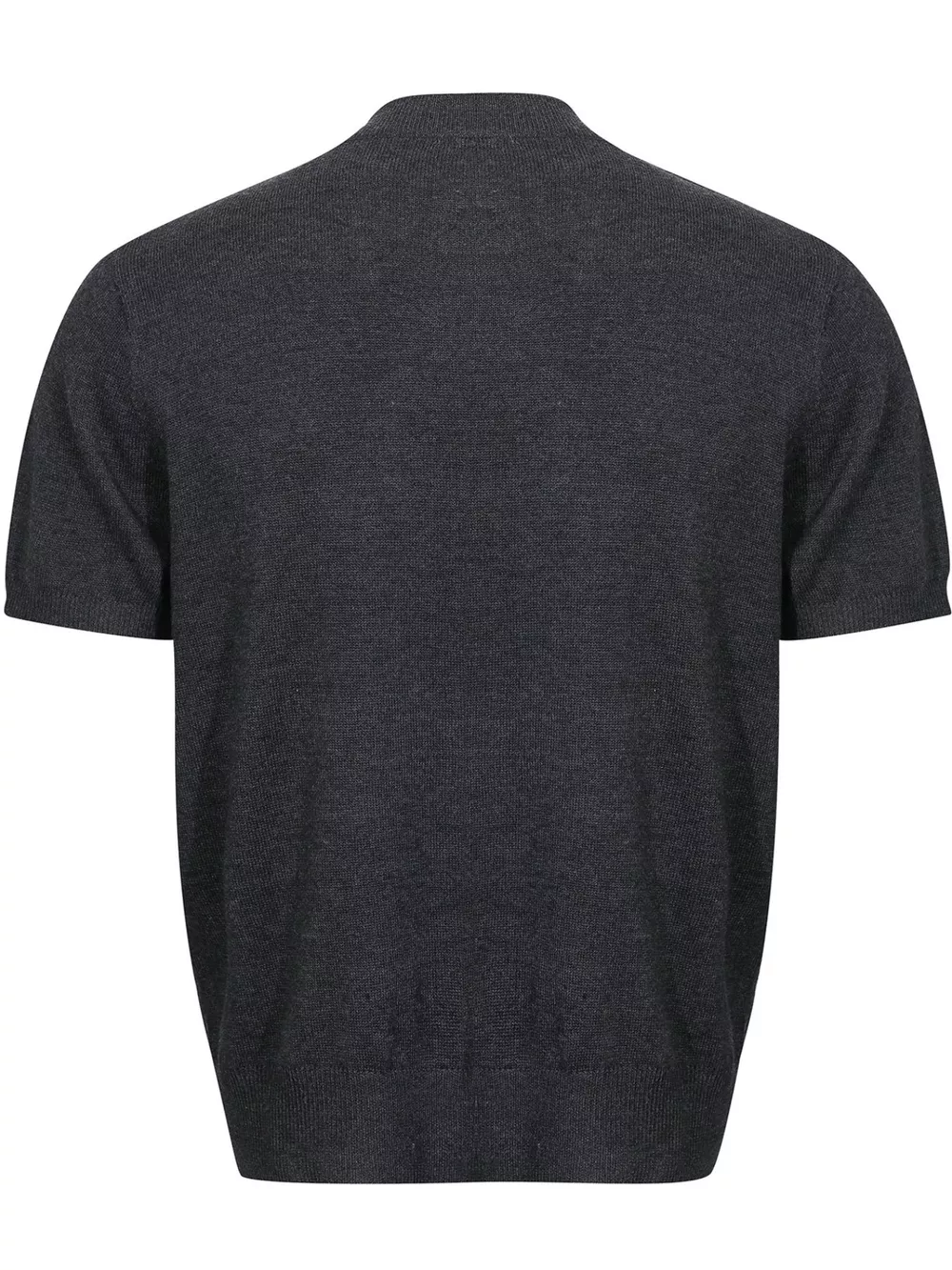 Men's Mock Neck Short Sleeve Knit Top, image 3