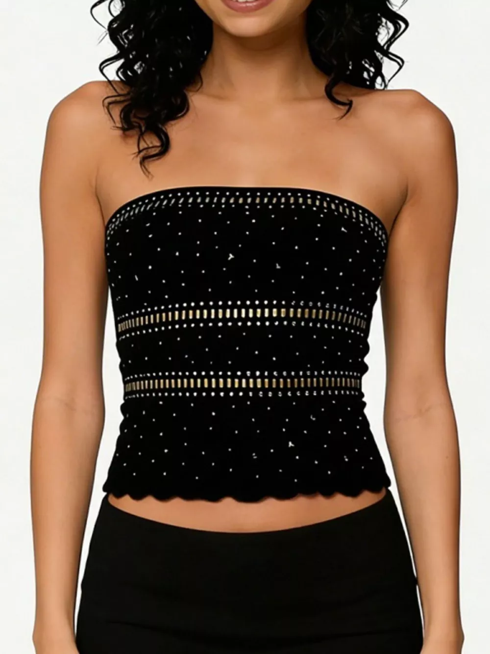 Rhinestone Tube Top, image 4