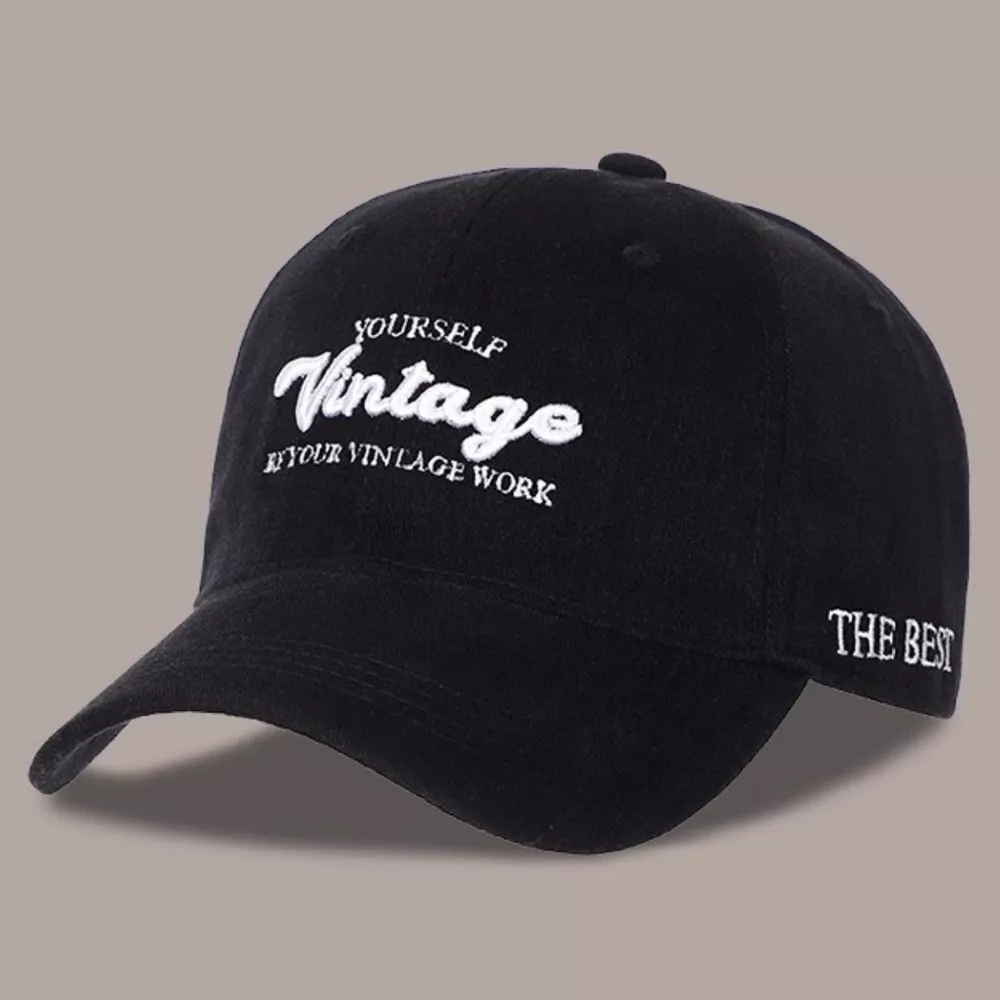 Vintage Embroidered Baseball Cap