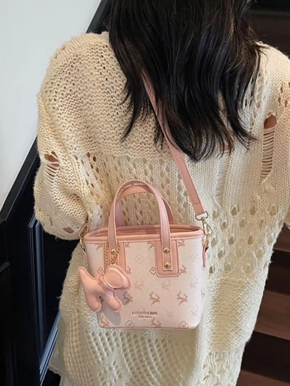 Lightweight Printed Crossbody Bag, image 3