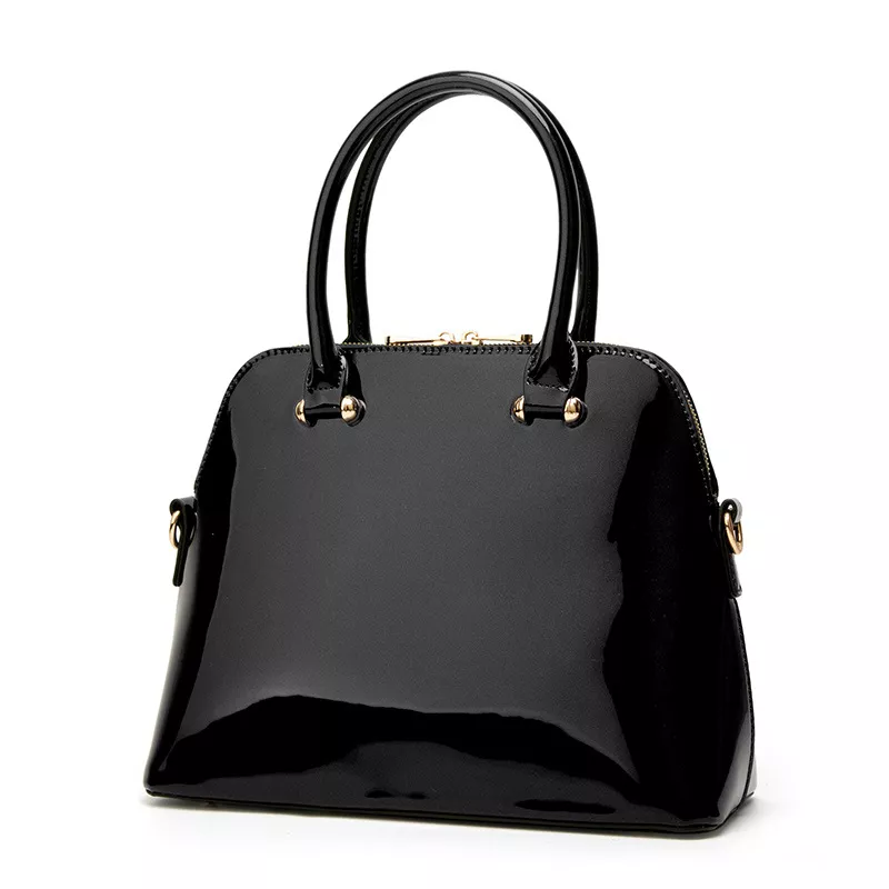 Patent Leather Handbag, image 8