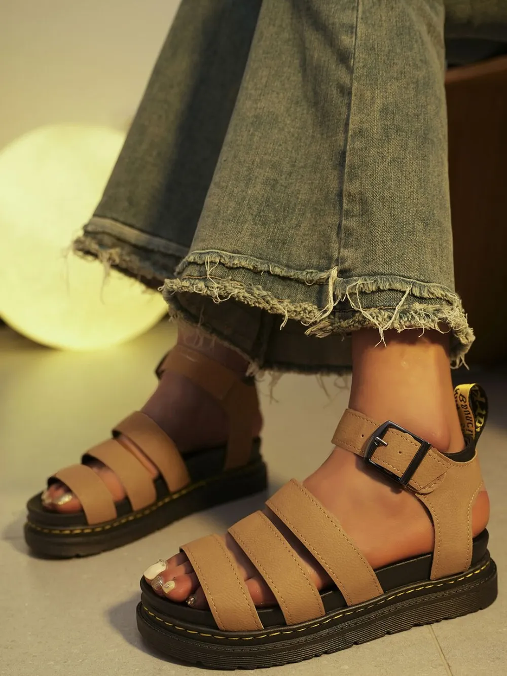 Multi-Strap Platform Sandals, image 4