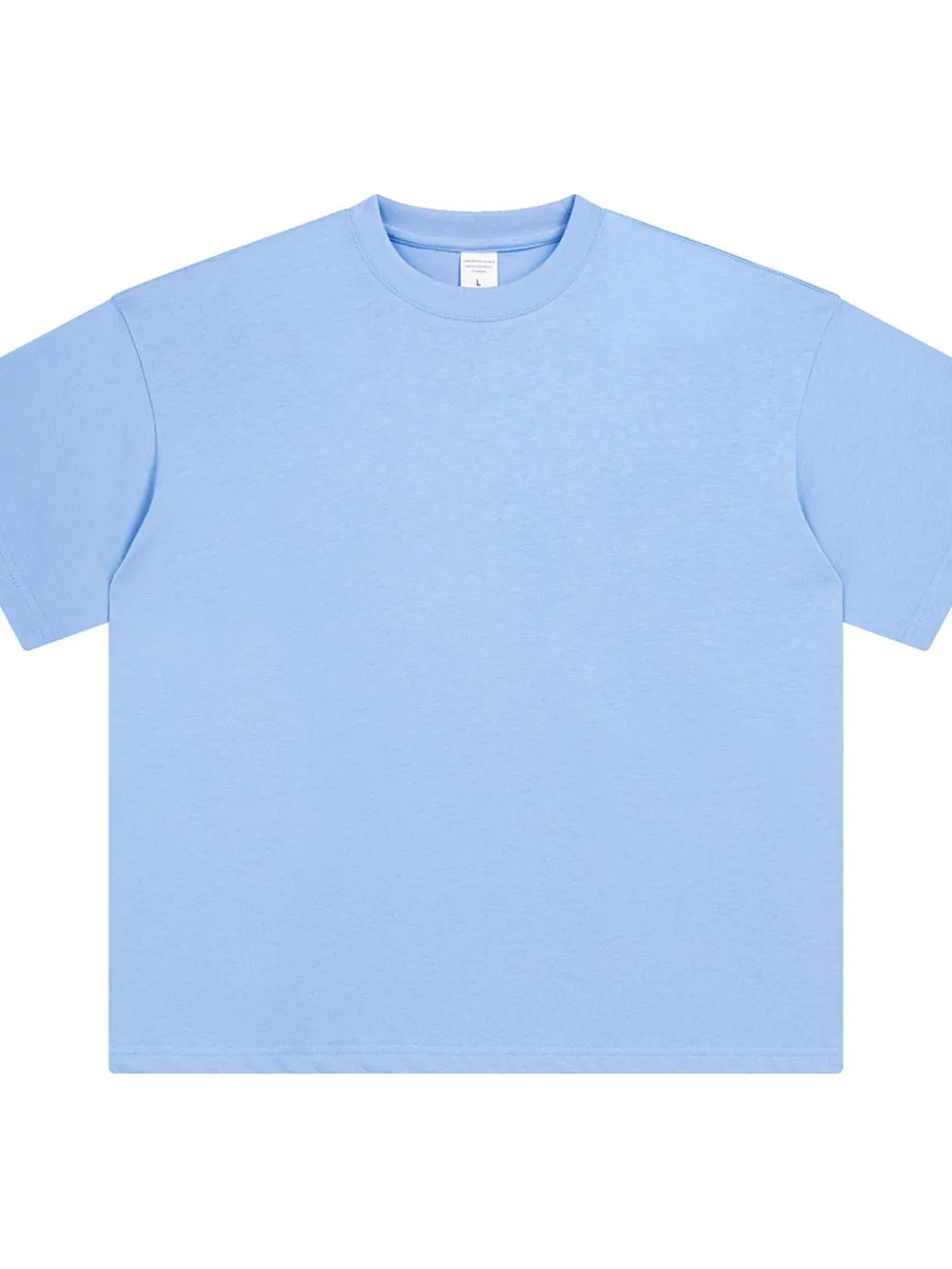 Men's Oversized Casual Round Neck T-Shirt, image 10