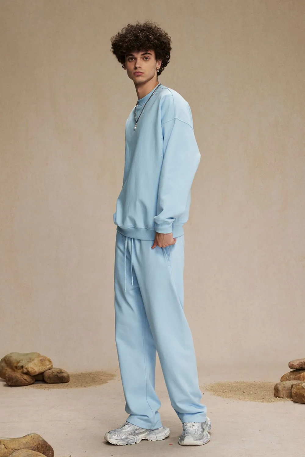 Men's Round Neck Long Sleeve Sweatshirt, image 10