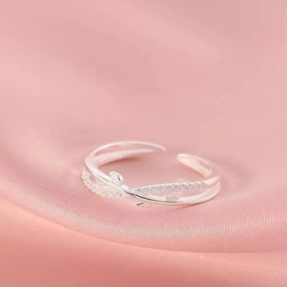 925 Sterling Silver Open Ring, image 4