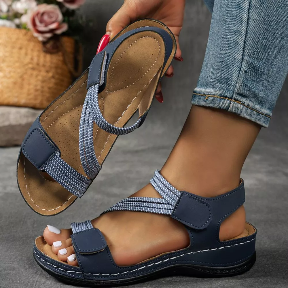 Open Toe Wedge Sandals, image 10