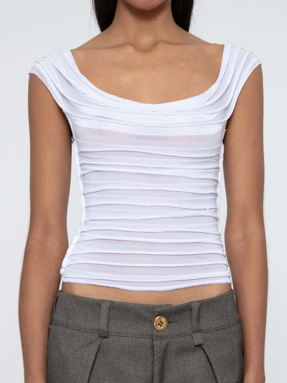Ruched Solid Tank, image 11