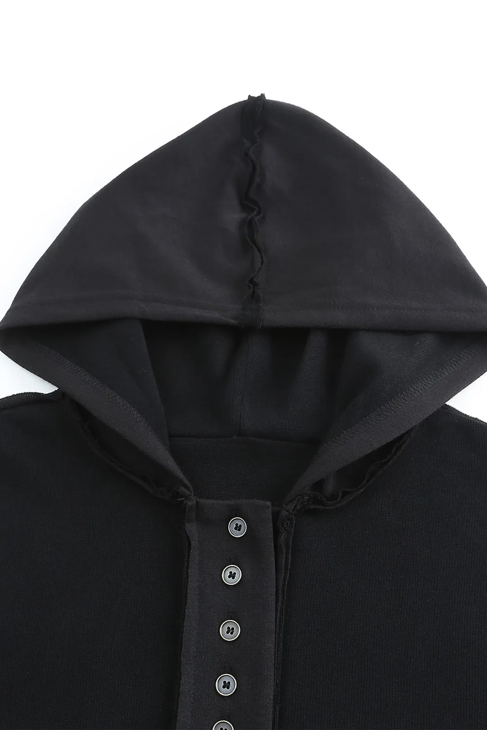 Exposed Seam Long Sleeve Hoodie, image 16