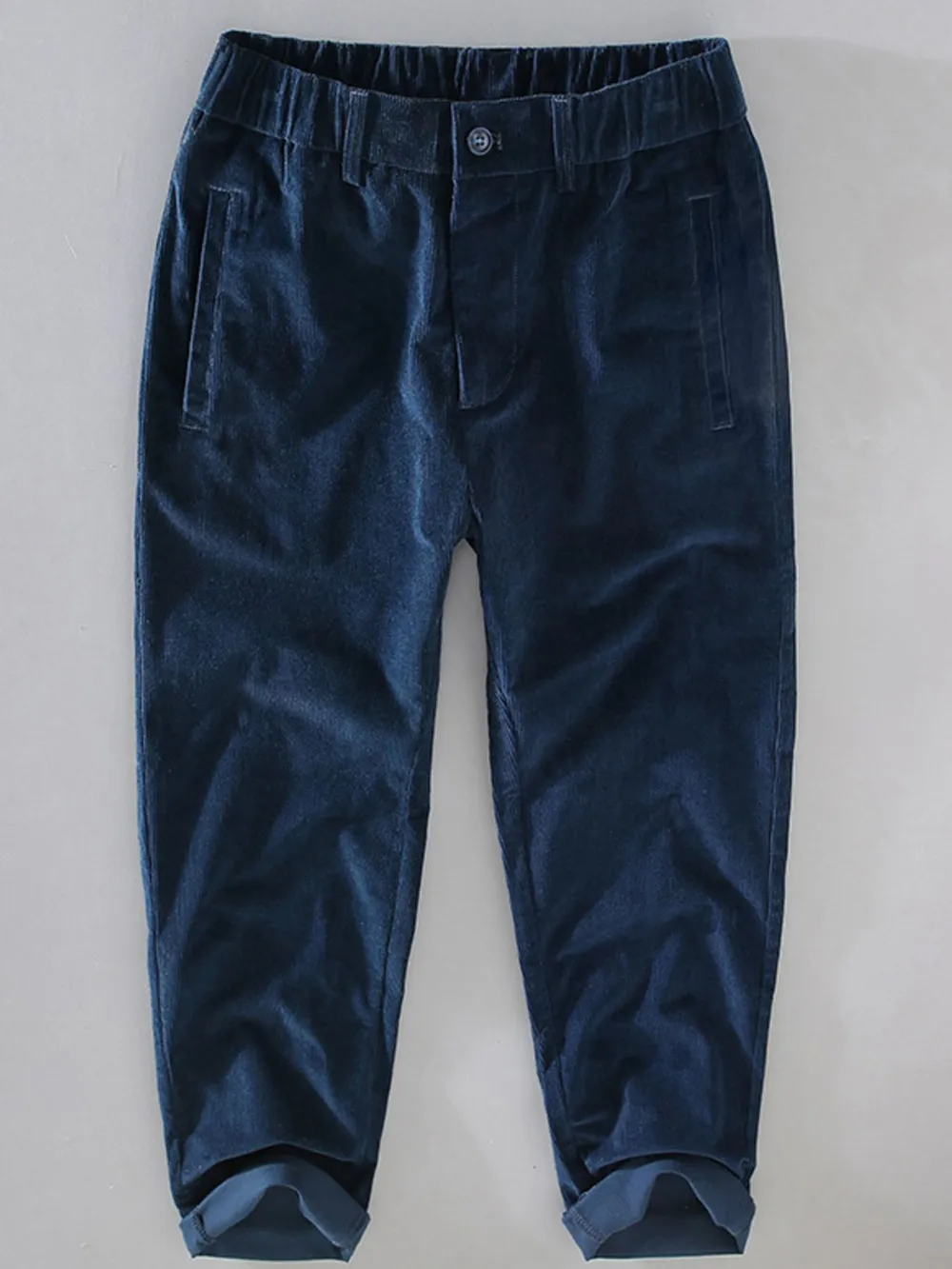 Men's Plus Size Loose Fit Corduroy Pants, image 6