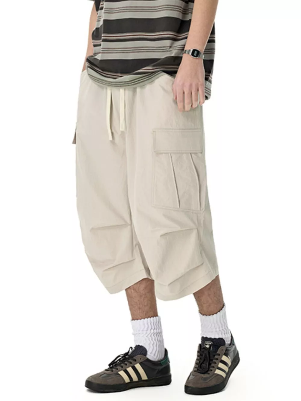 Men's Loose-Fit Cargo Shorts, image 9