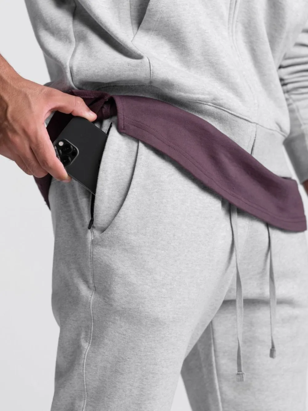 Men's Plus Size Drawstring Active Pants, image 4