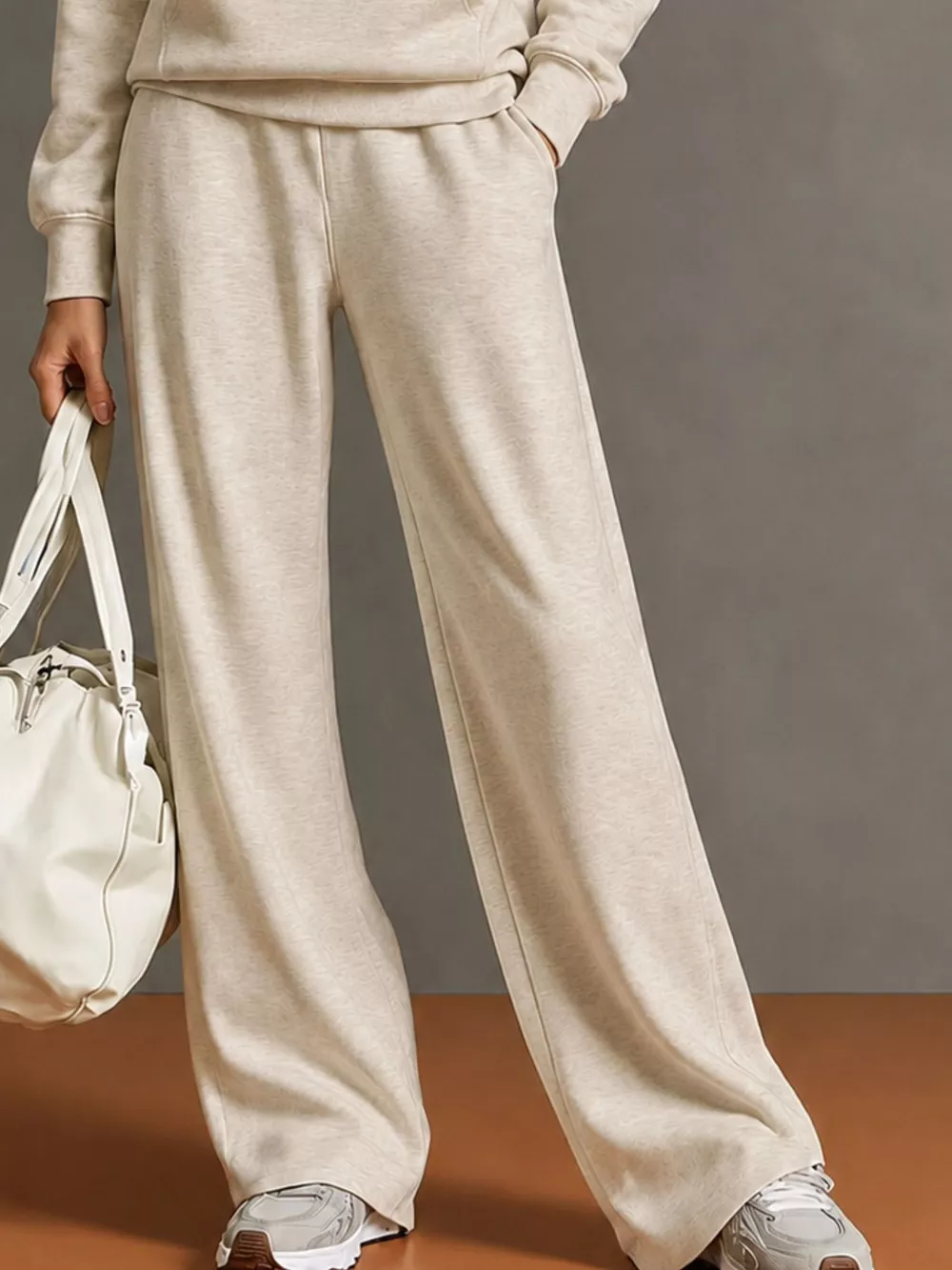 Kangaroo Pocket Hoodie and Pants Set, image 19