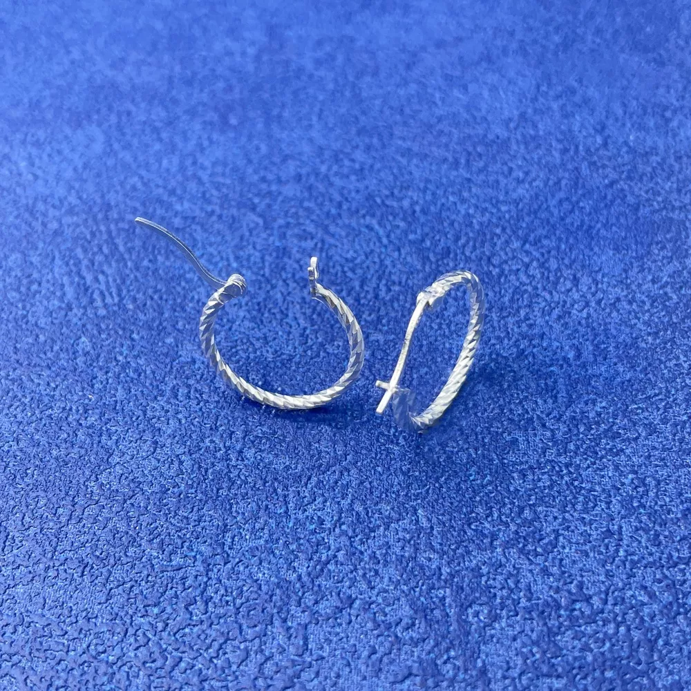 925 Sterling Silver Hoop Earrings, image 5