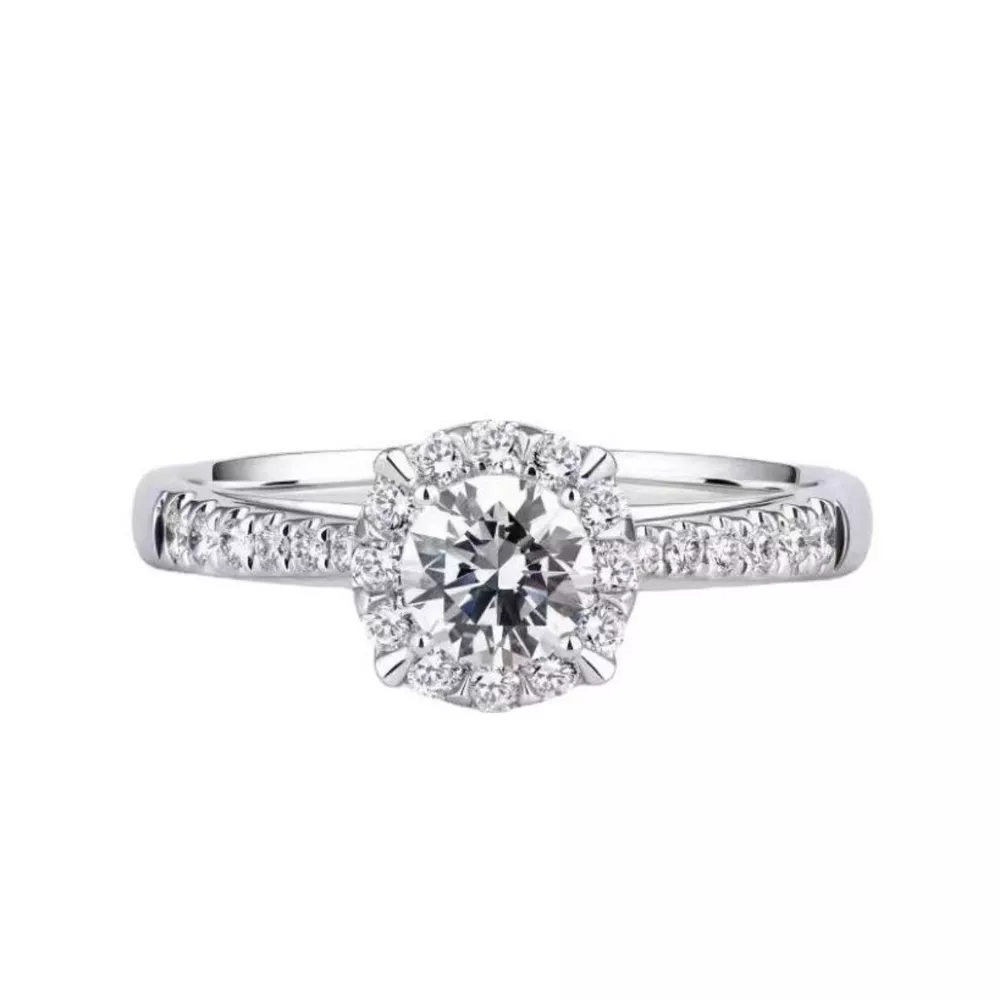 1 Carat Moissanite 925 Sterling Silver Ring, image 5