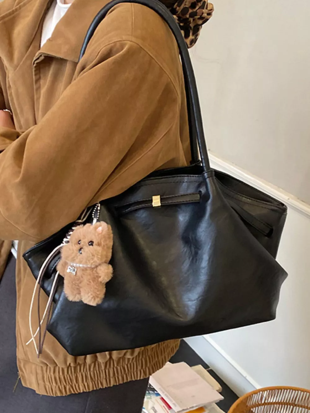 PU Leather Shoulder Bag, image 6