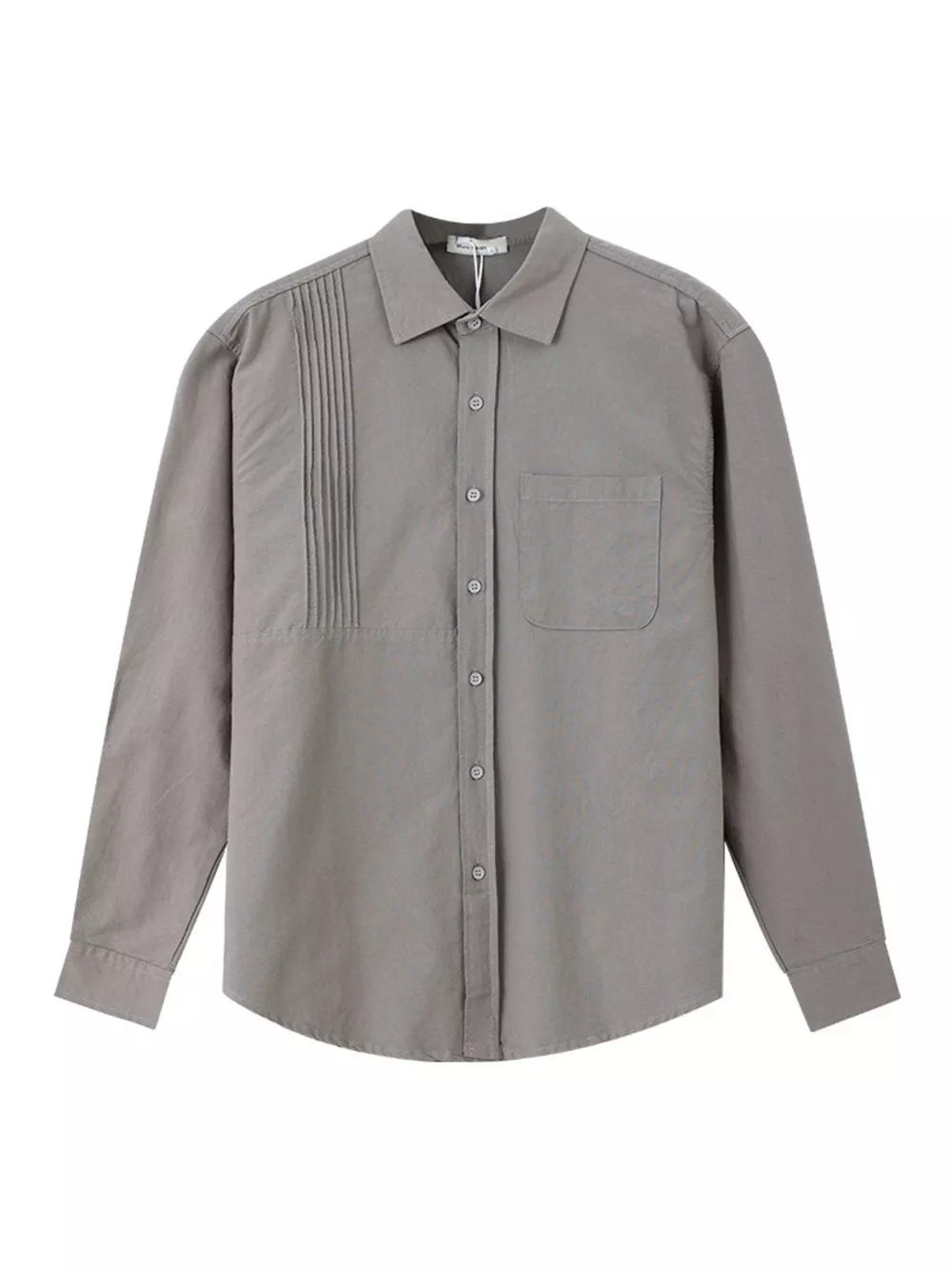 Men's Plus Size Button Up Long Sleeve Shirt, image 4