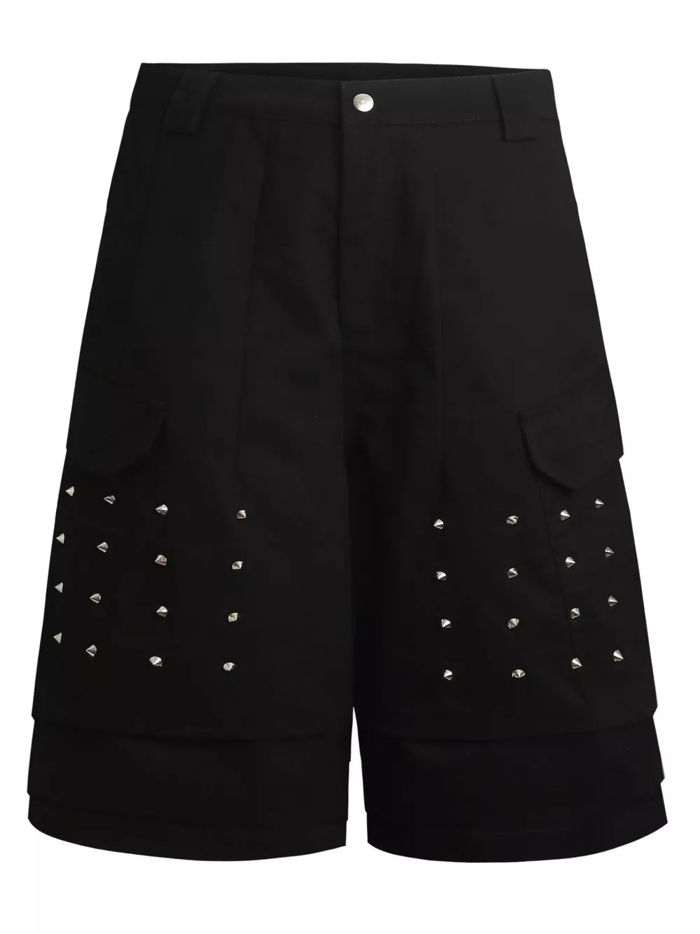 Men's Studded Cargo Capris, image 3