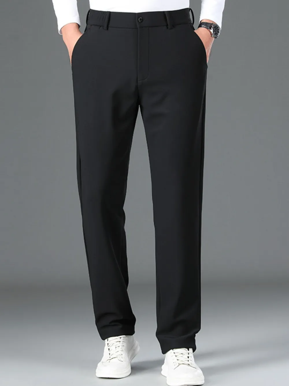 Men's Loose Fit Pants with Pockets