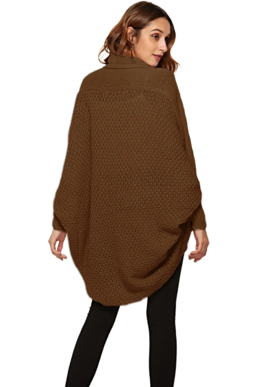 Open Front Batwing Sleeve Cardigan, image 26