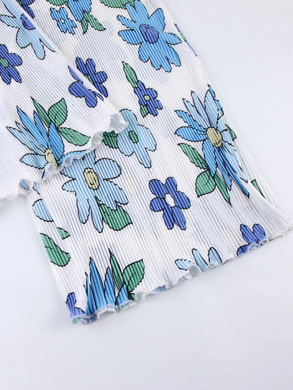 Printed Button Up Shirt and Pants Set, image 19