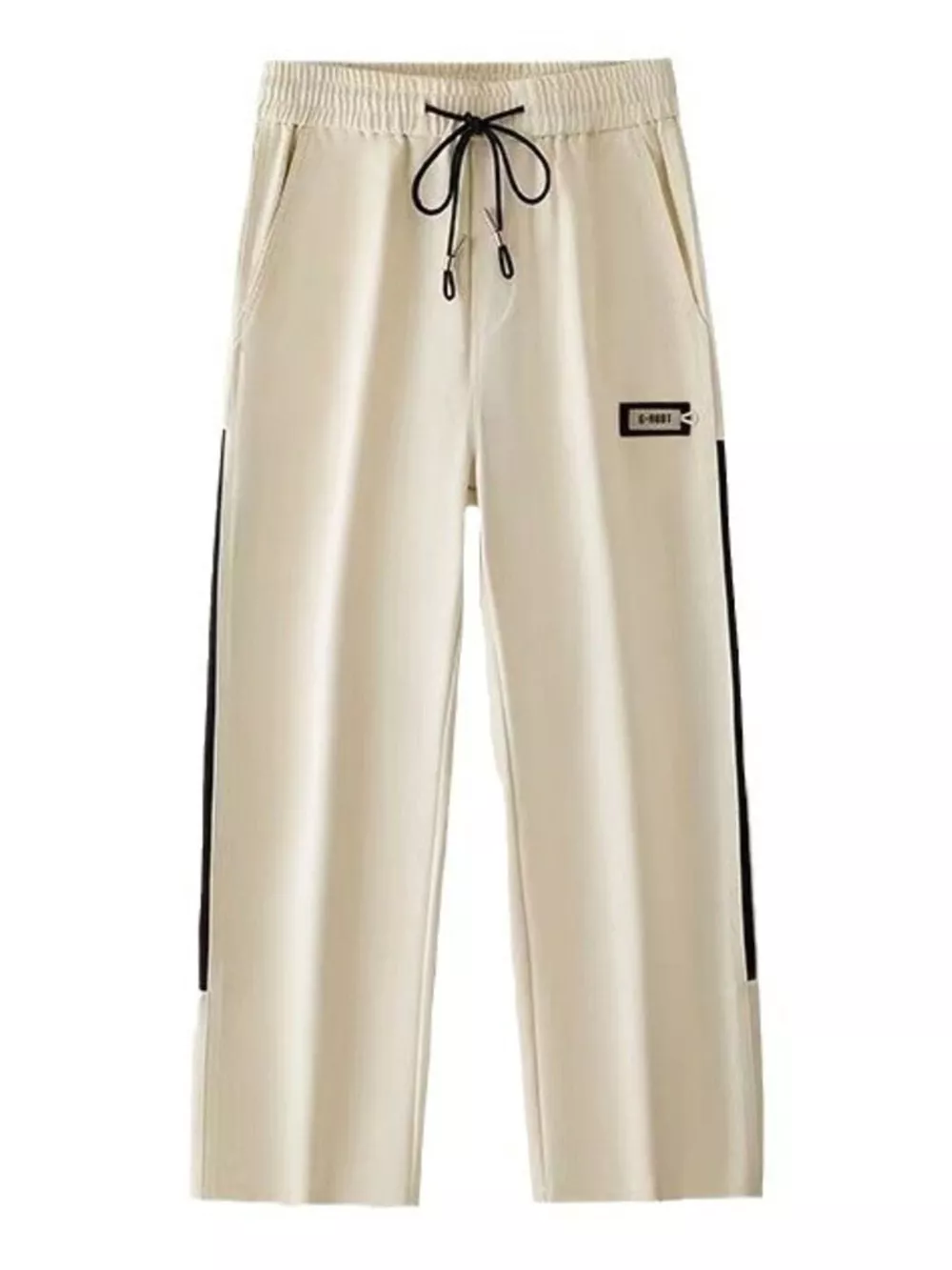 Men's Full Size Side Striped Wide Leg Casual Pants Plus Size, image 9