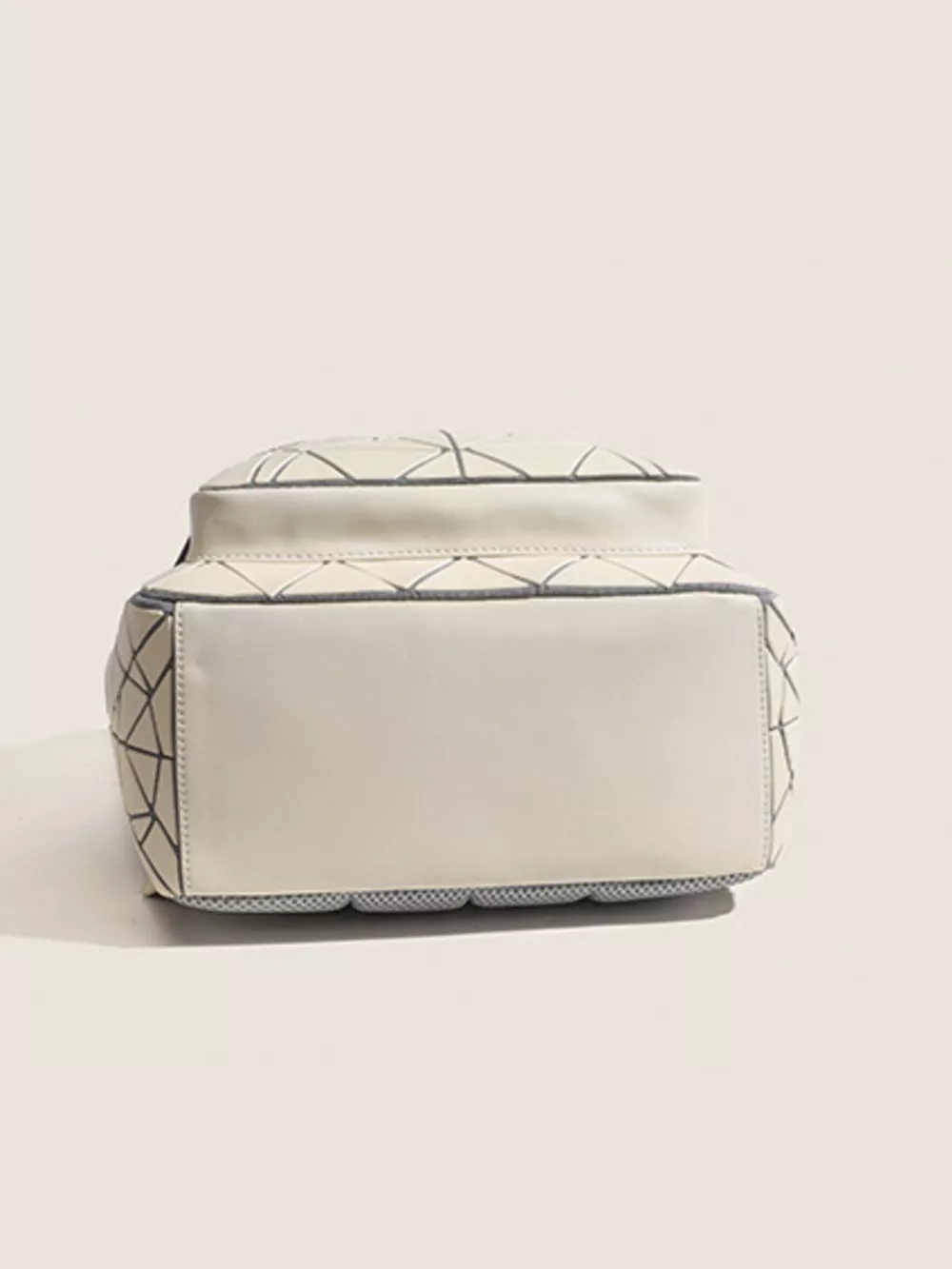 Geometric Lattice Pattern Fashion Backpack Bag, image 10