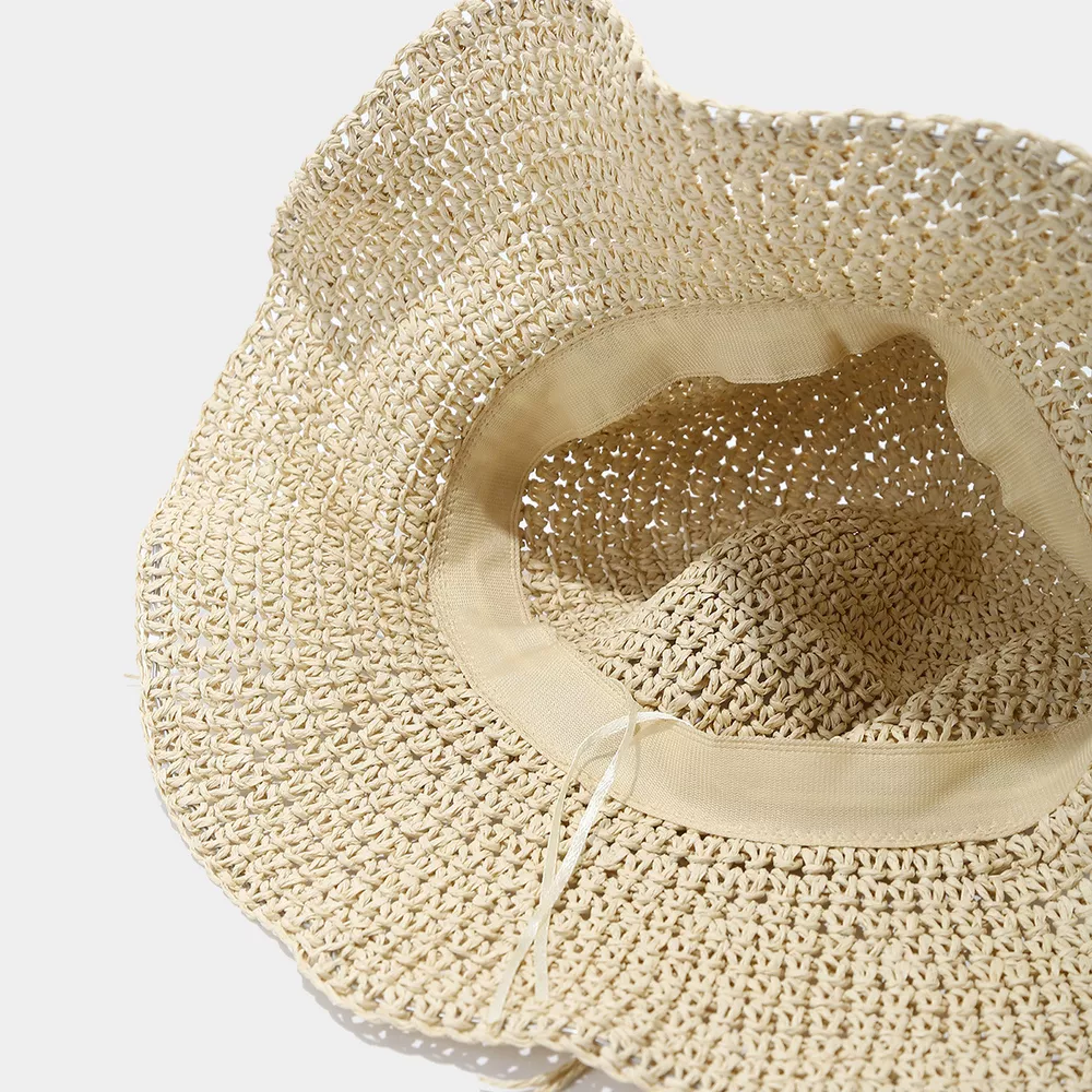 Straw Woven Sun Hat, image 3