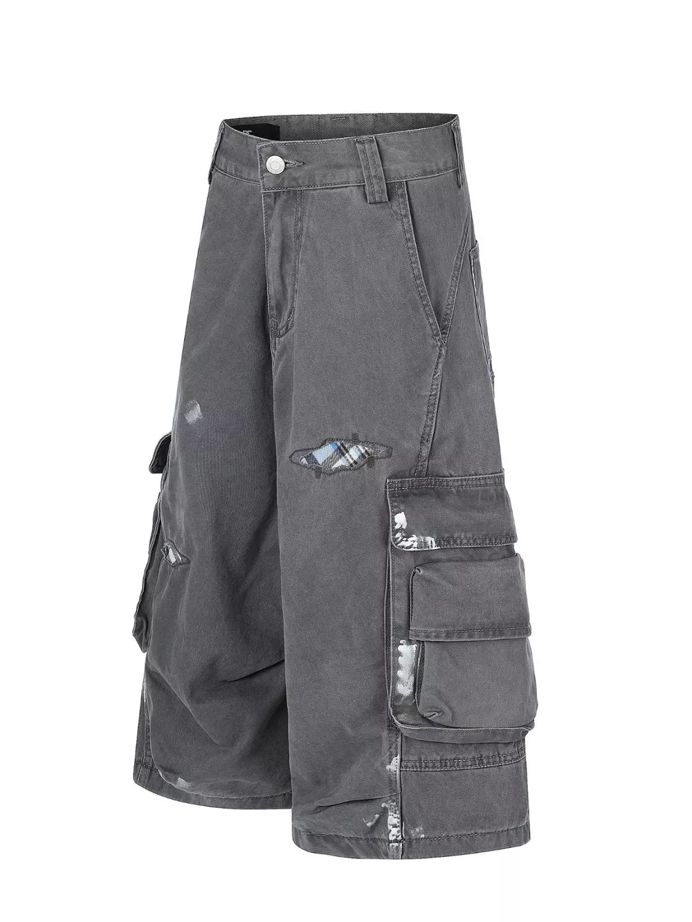 Men's Distressed Cargo Capris, image 11